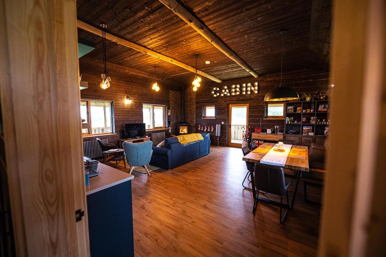 Luxury Log Cabin With A Hot Tub Stone  Екстериор снимка